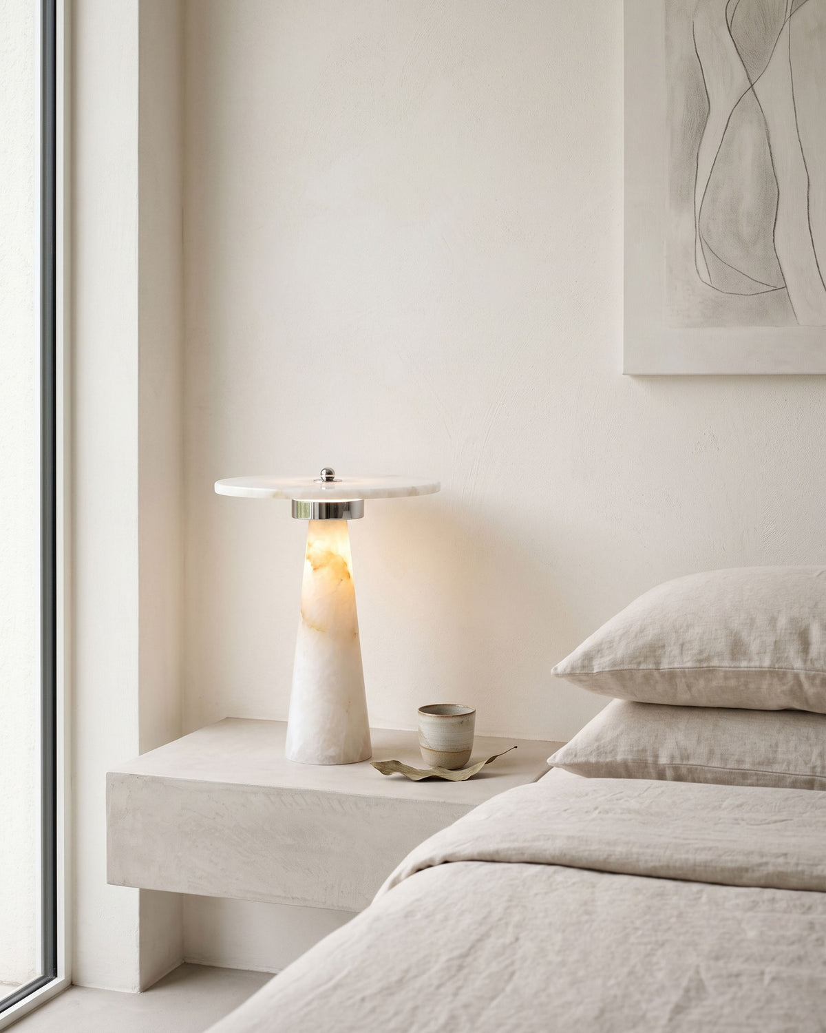 Jory Alabaster Table Lamp