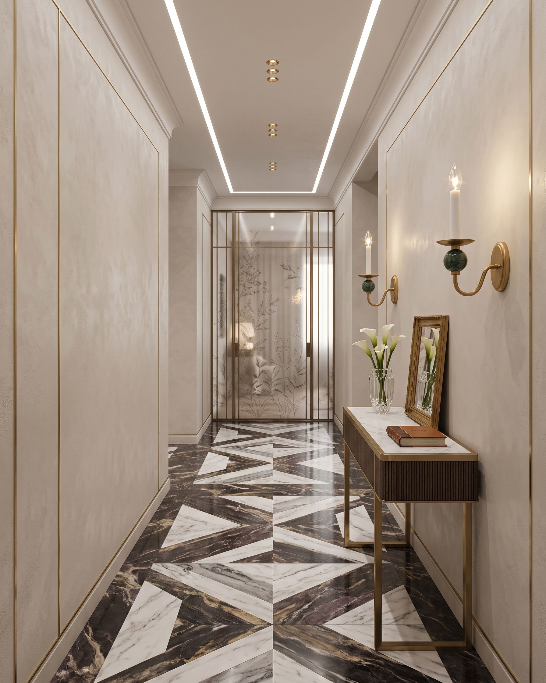 Jovie Marble Wall Sconce
