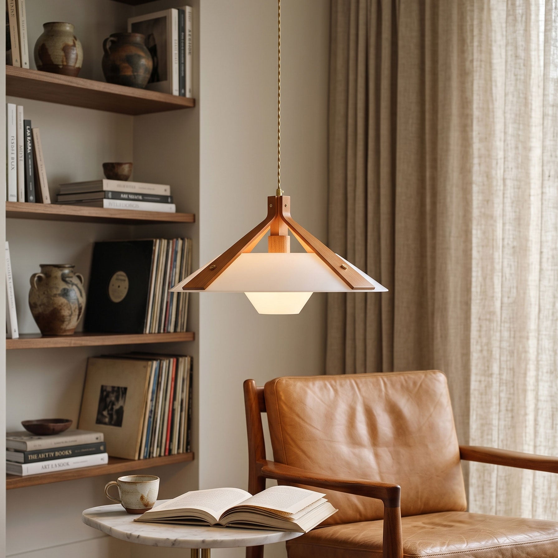 Jude Minimalist Cone Pendant Light