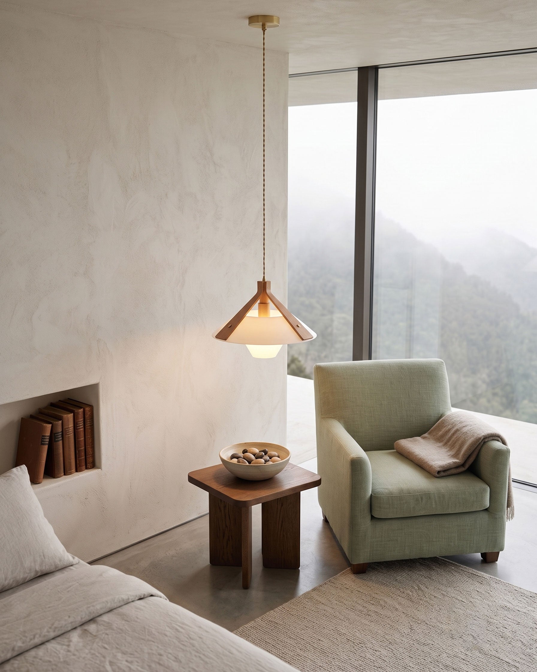 Jude Minimalist Cone Pendant Light