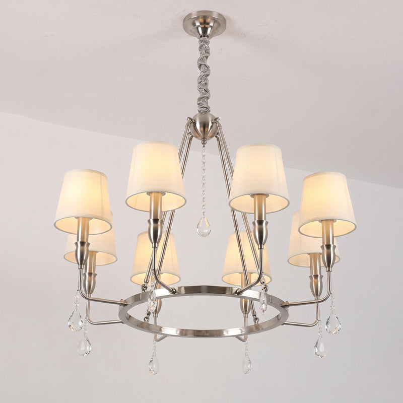 Juliet Tapered Shade Chandelier