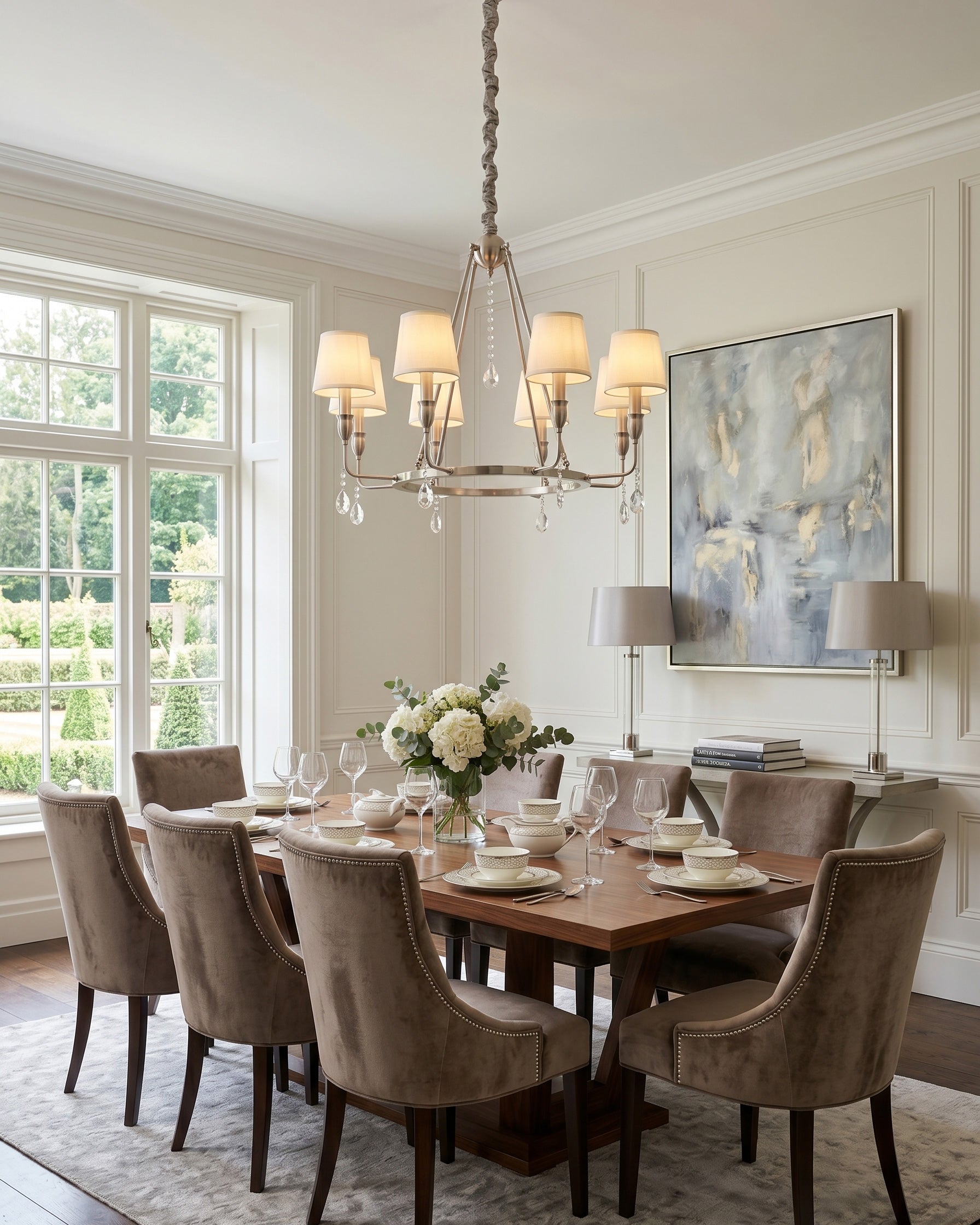 Juliet Tapered Shade Chandelier