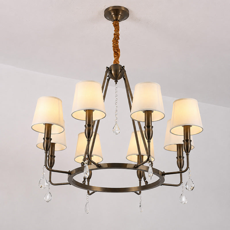 Juliet Tapered Shade Chandelier