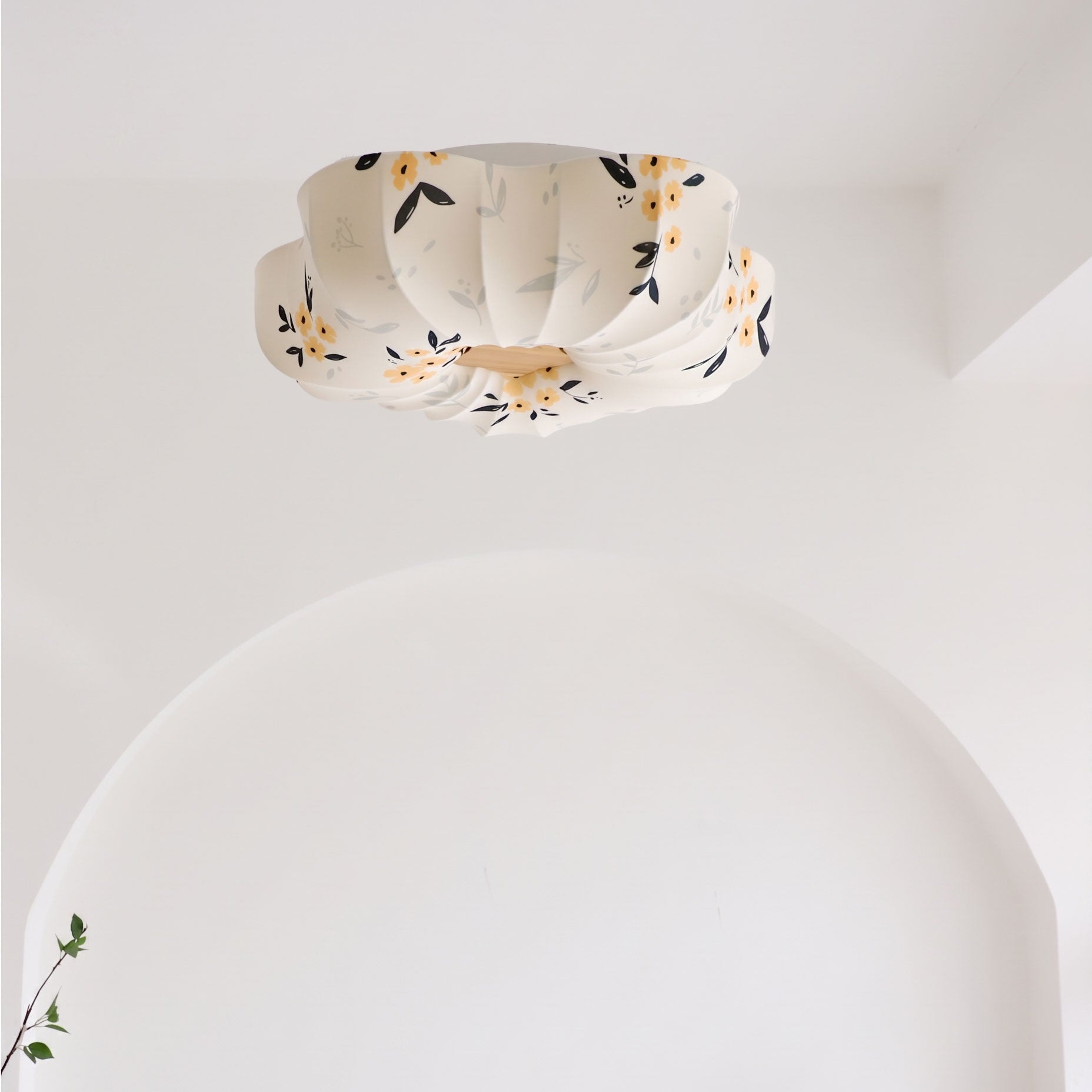 Junia Whimsical Floral Flush Mount