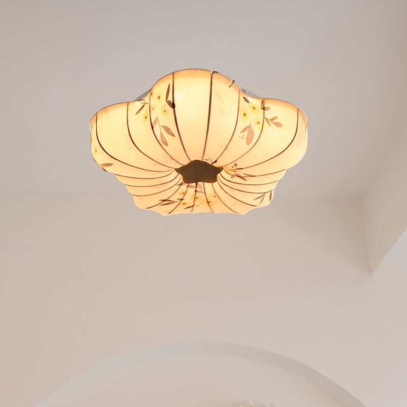 Junia Whimsical Floral Flush Mount