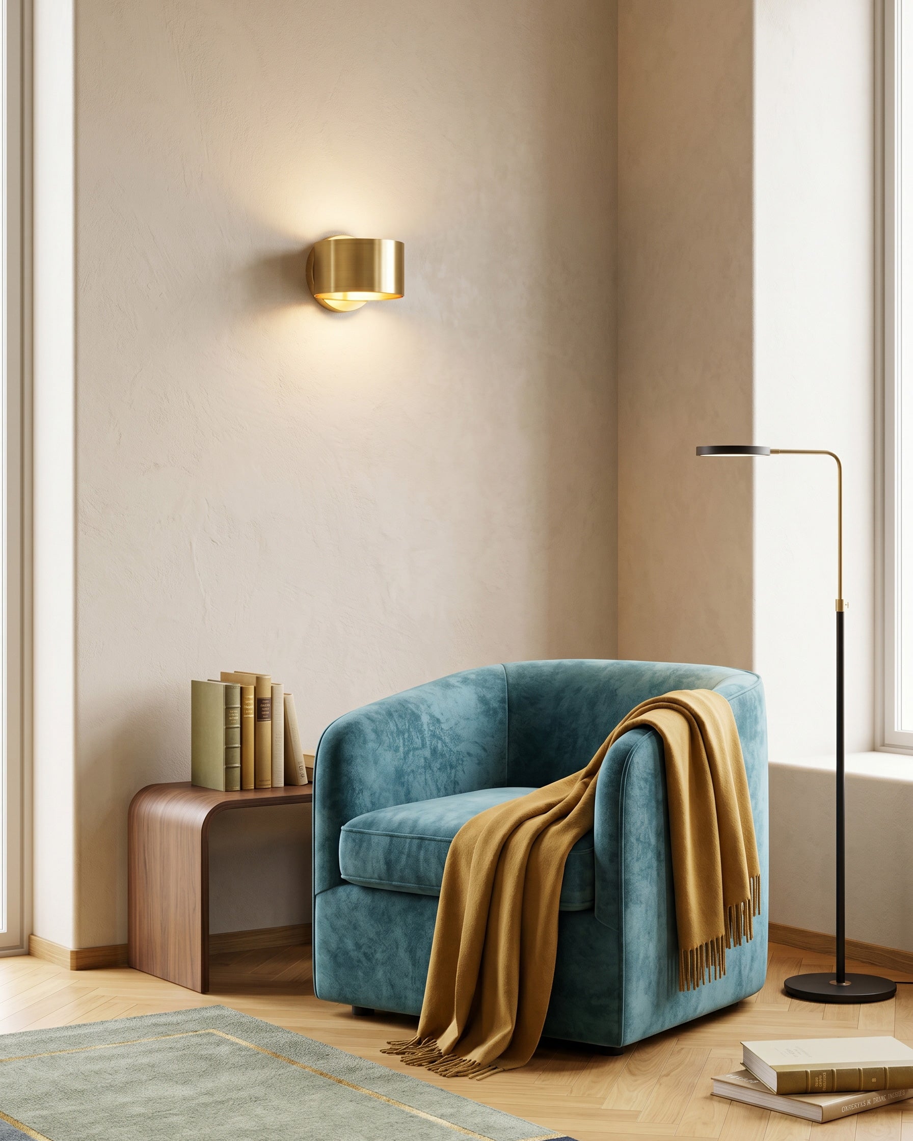 Kael Curved Wall Sconce
