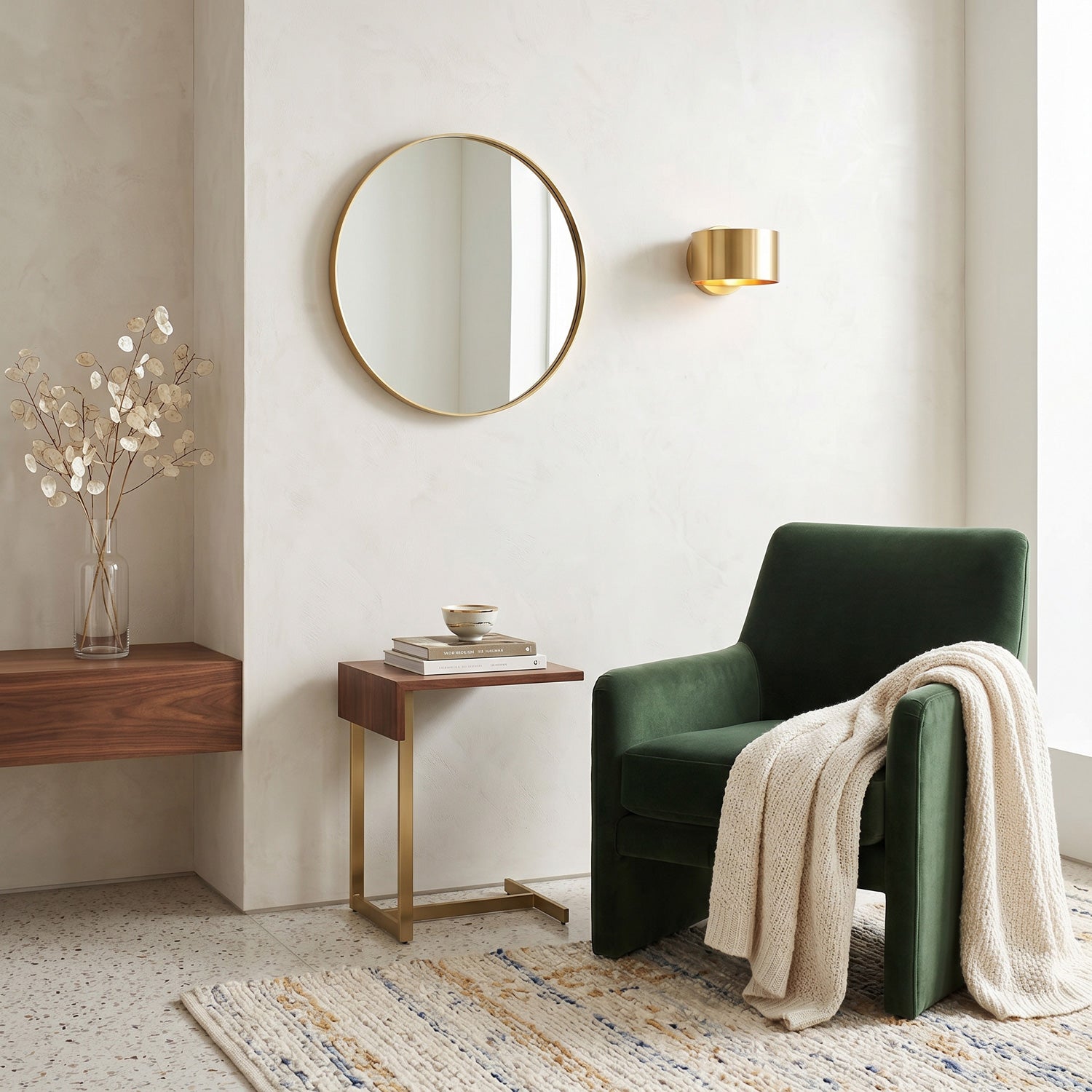 Kael Curved Wall Sconce