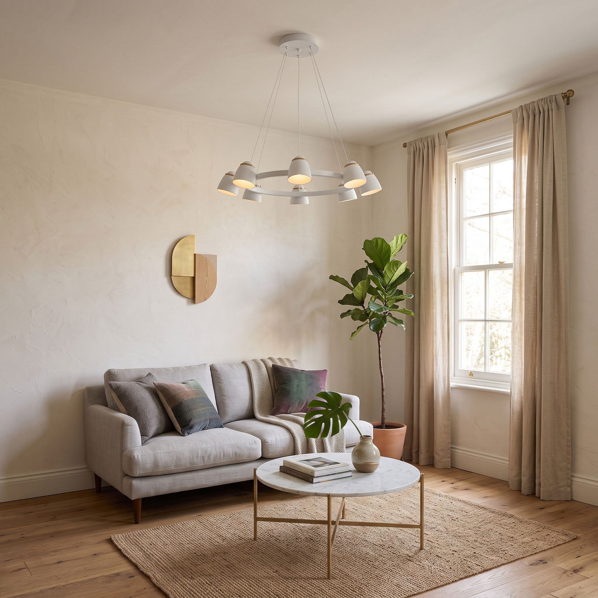 Rayonshine Kellan Multi-Light Chandelier — Detail View 4