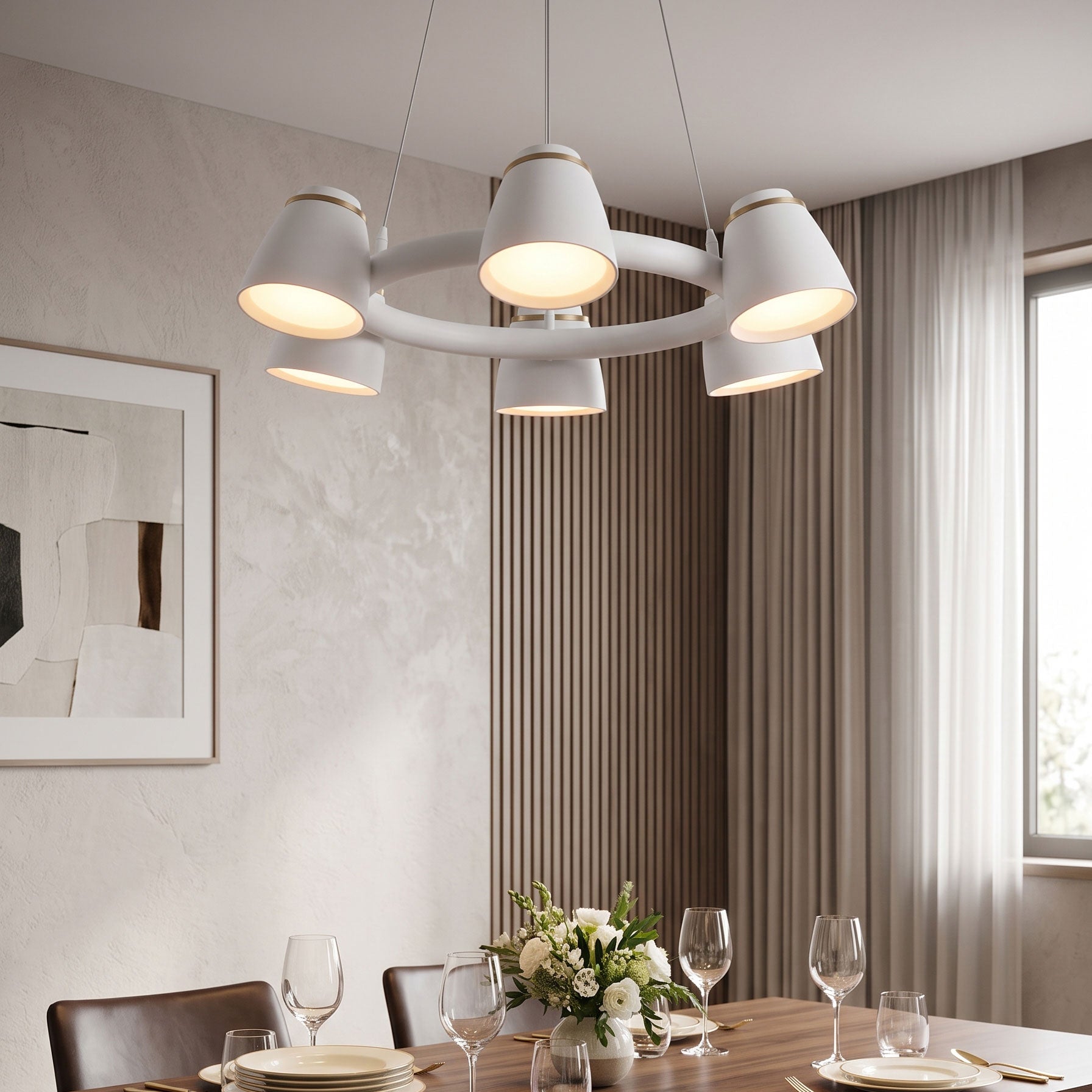 Rayonshine Kellan Multi-Light Chandelier — Detail View 3