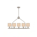 Satin Nickel & White