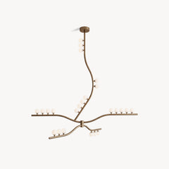 Kenelm Sculptural Linear Chandelier