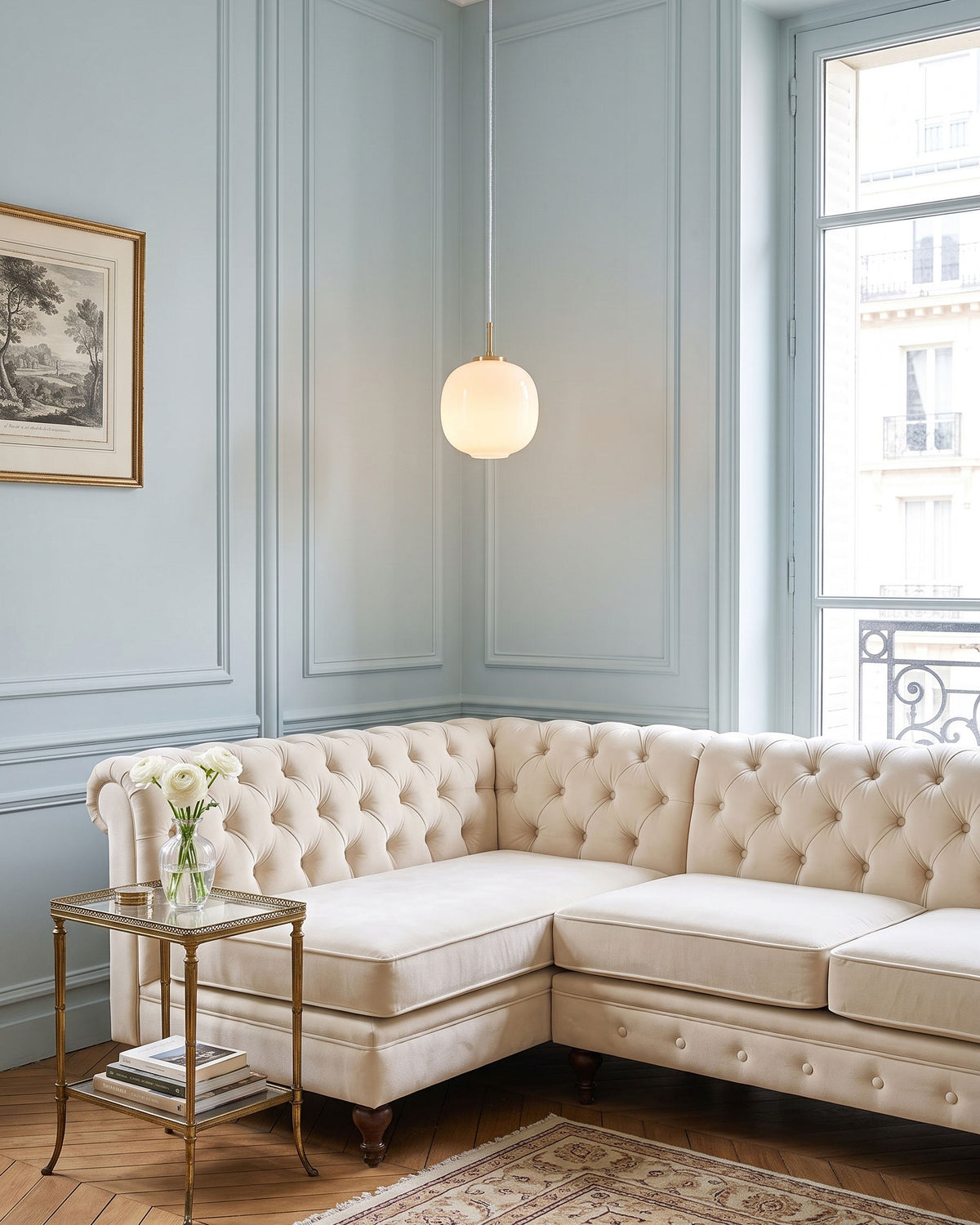 Kester Opal Pendant Light