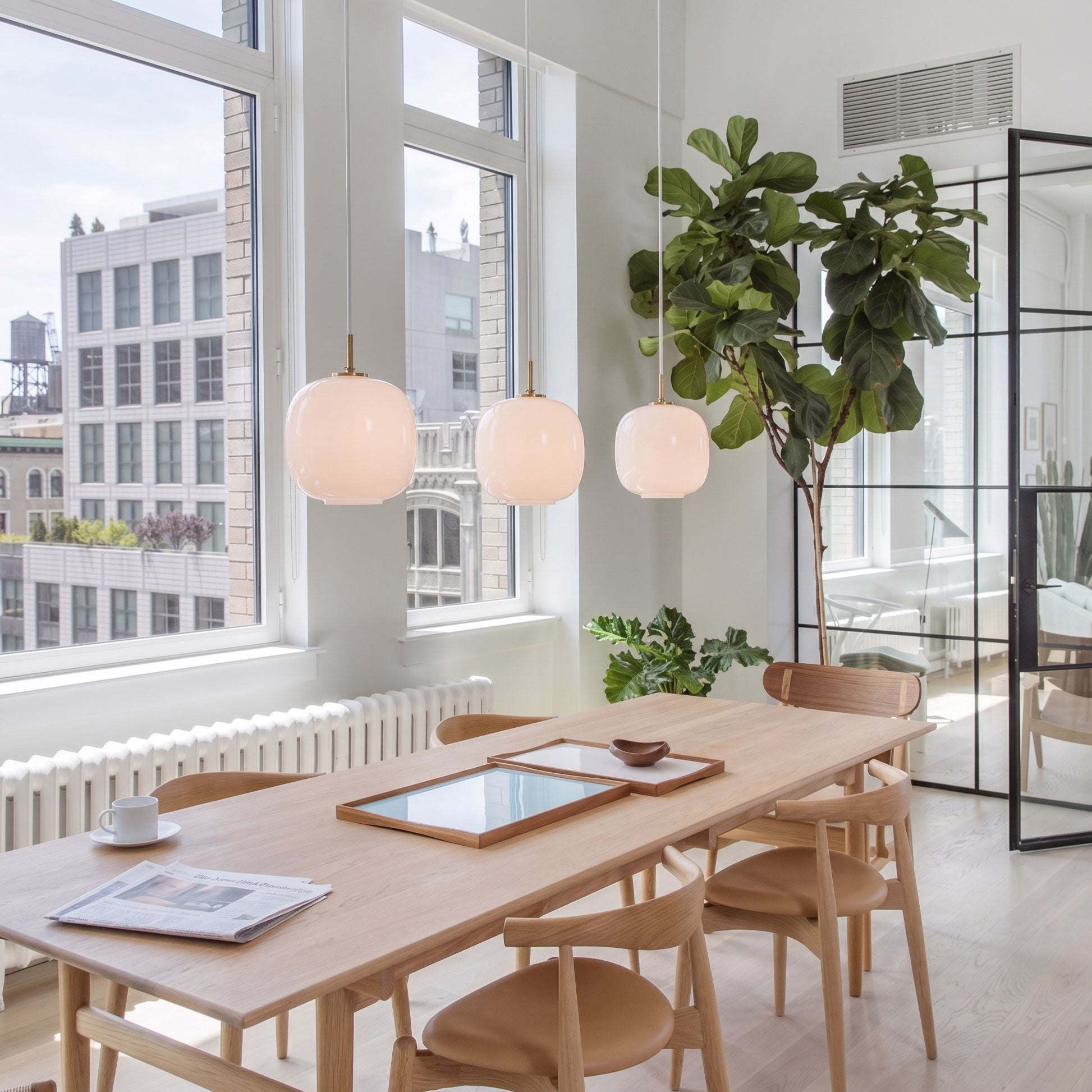 Kester Opal Pendant Light