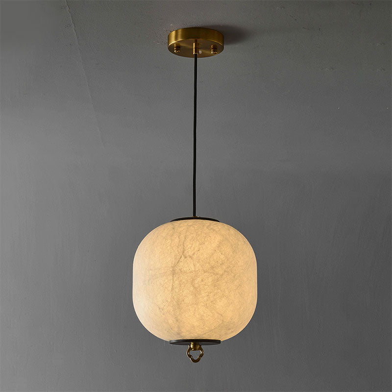 Kian Mulberry Silk Pendant Light
