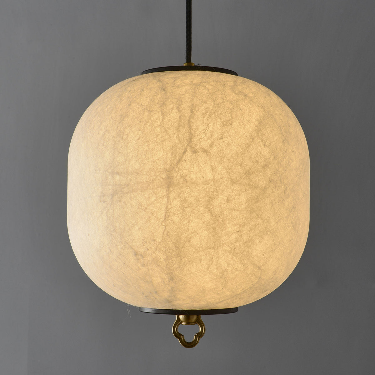 Kian Mulberry Silk Pendant Light