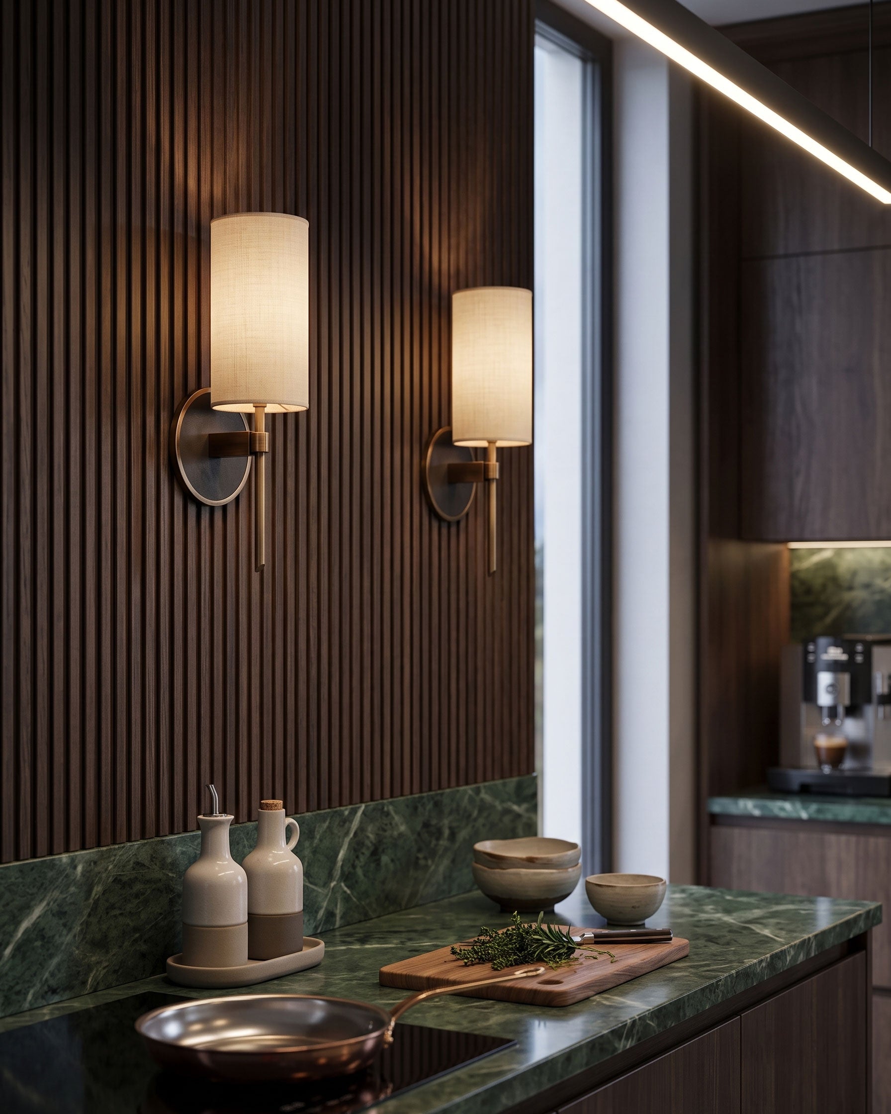 Kieran Slim Tail Wall Sconce