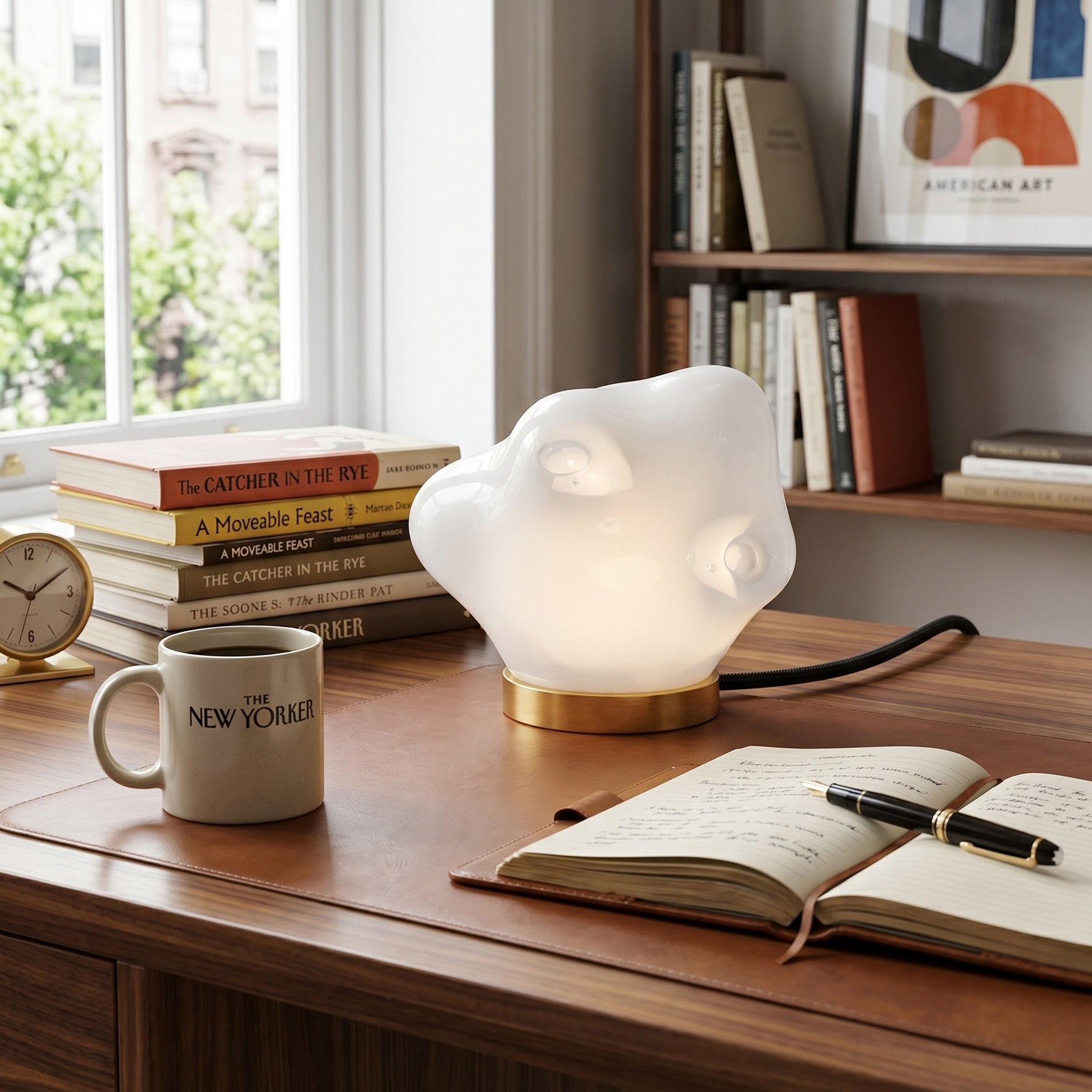 Lalique Table Lamp