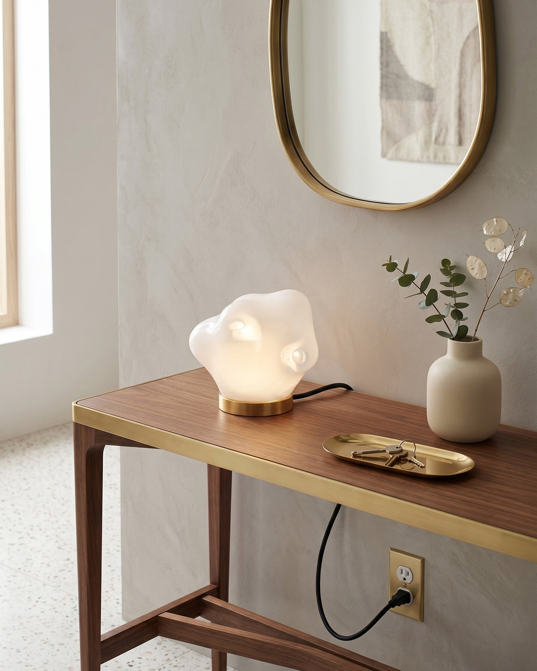 Lalique Table Lamp