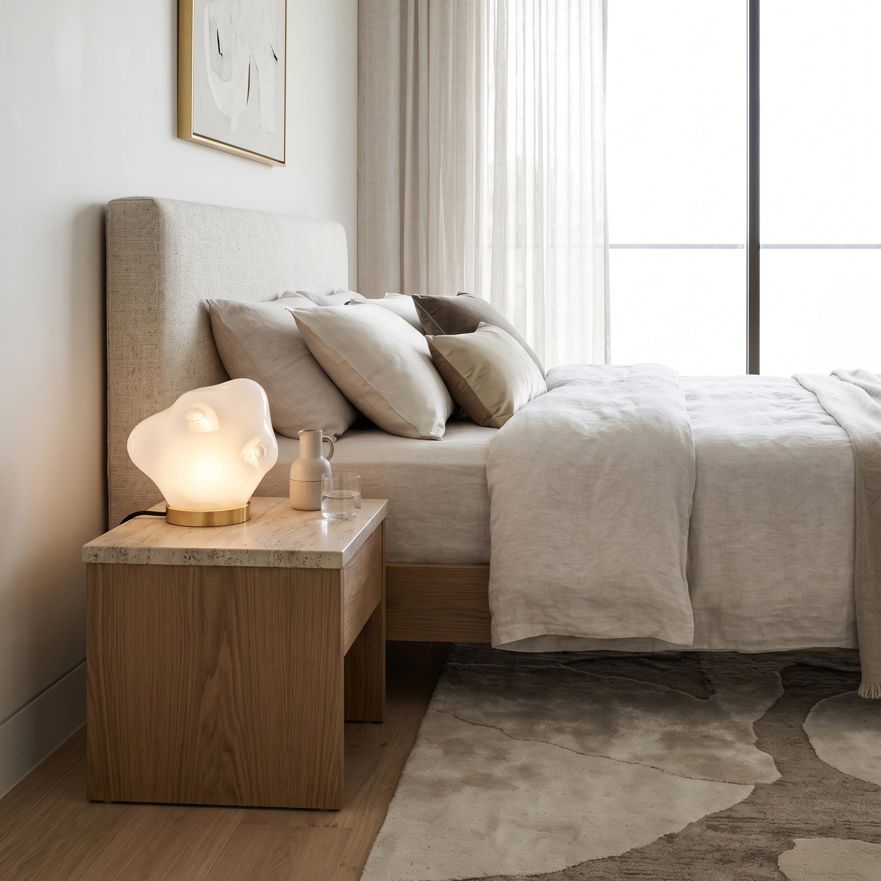 Lalique Table Lamp