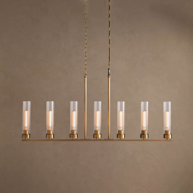 Larken Ribbed Chandelier