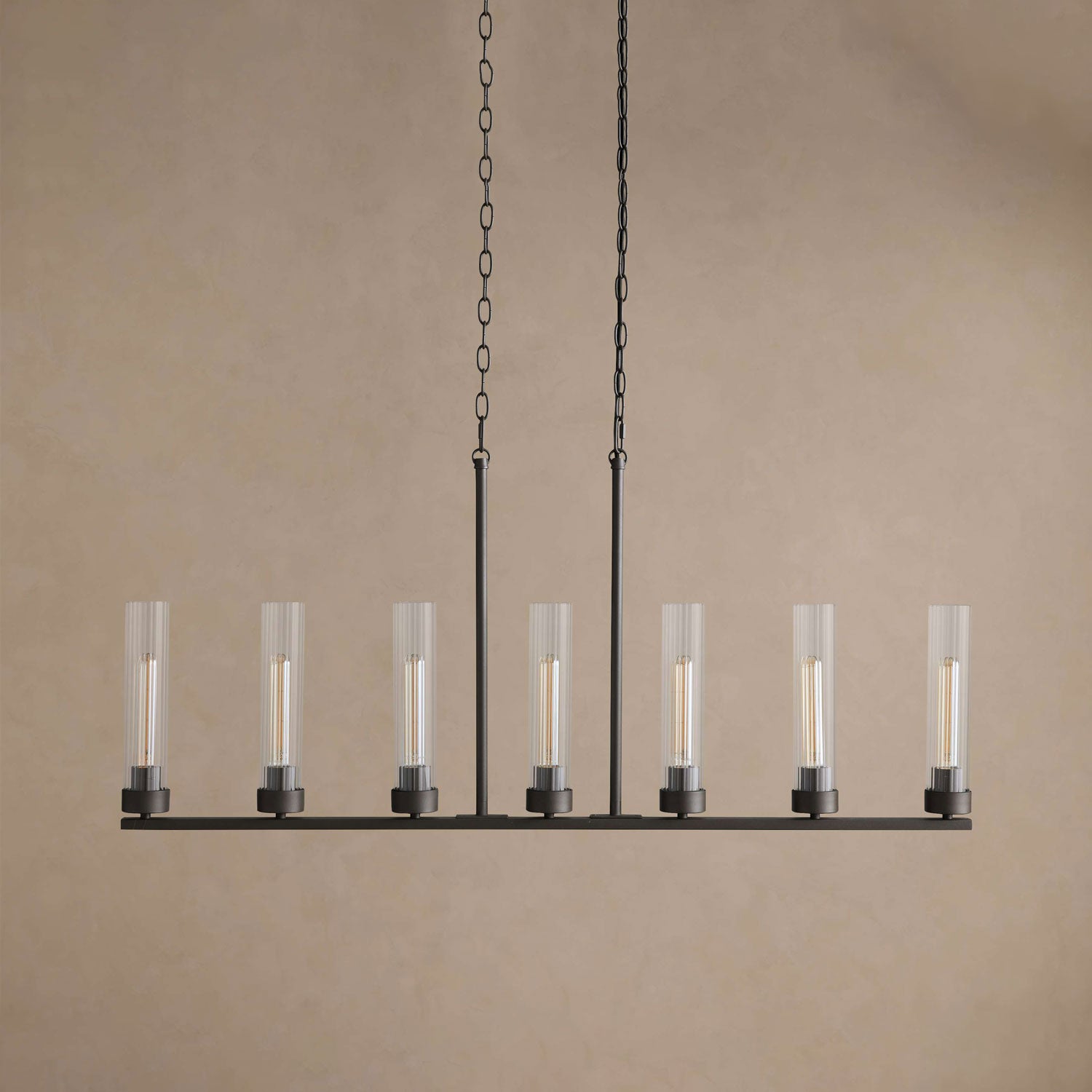 Larken Ribbed Chandelier