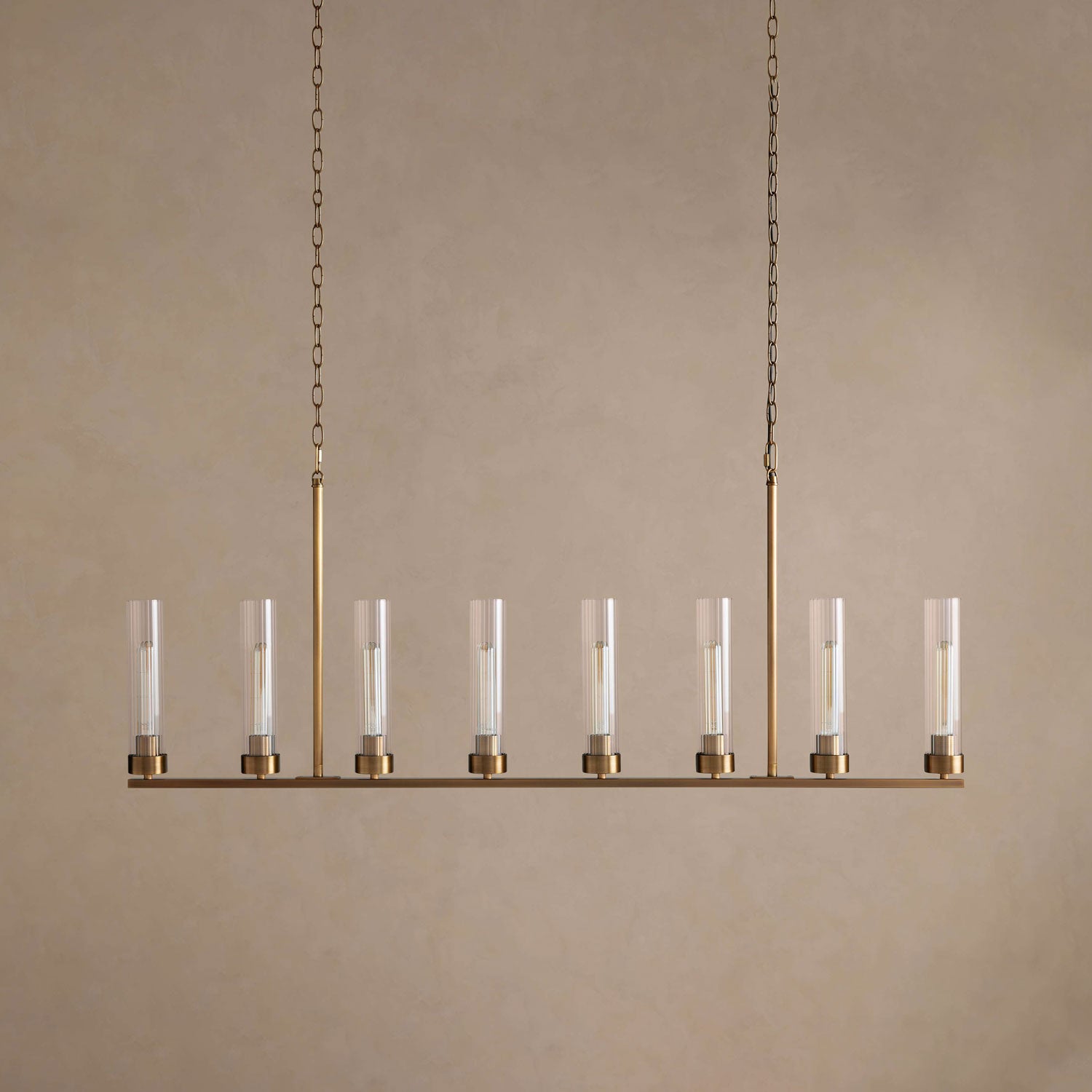 Larken Ribbed Chandelier