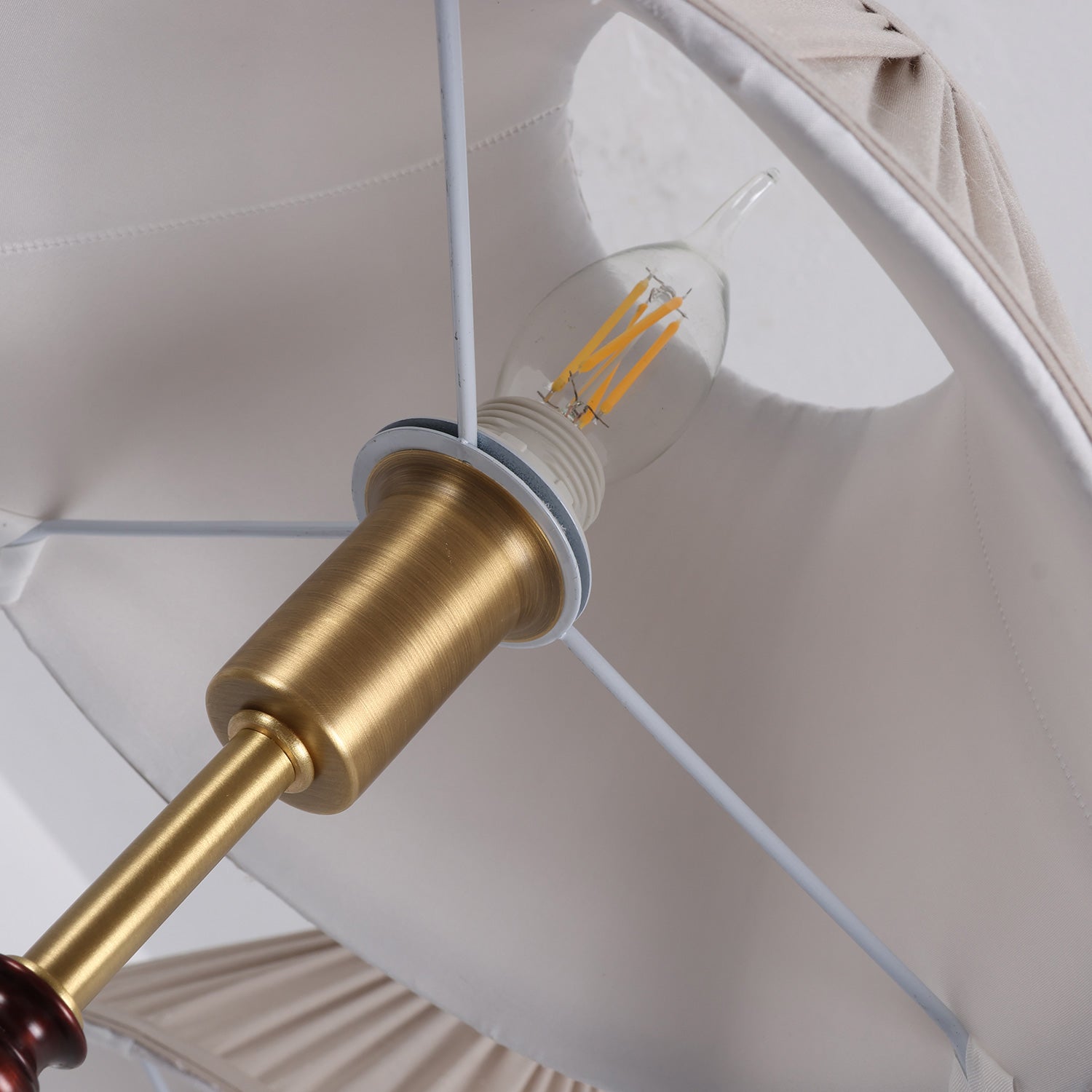 Laurent Pleated Chandelier