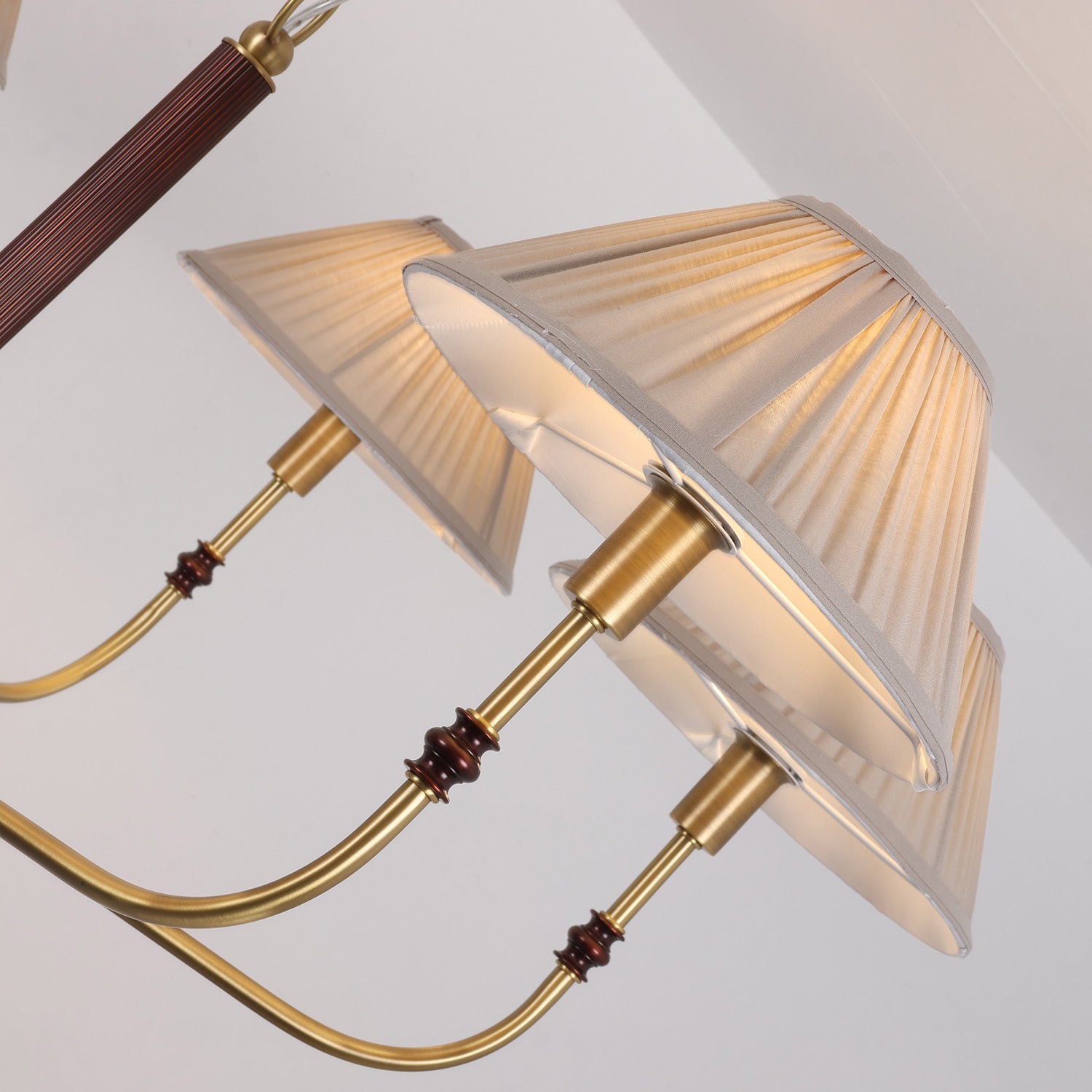 Laurent Pleated Chandelier