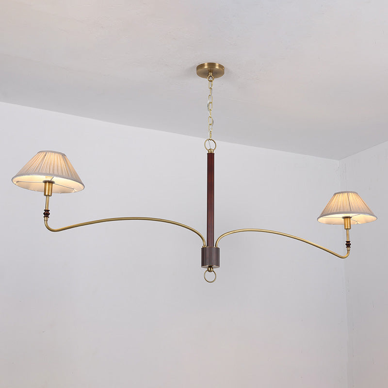 Laurent Pleated Chandelier