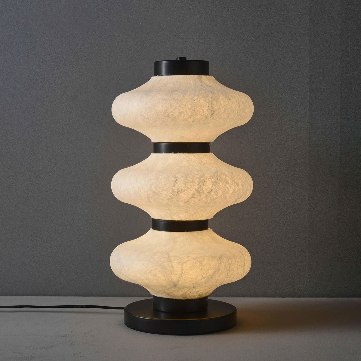 Leighton Mulberry Silk Table Lamp