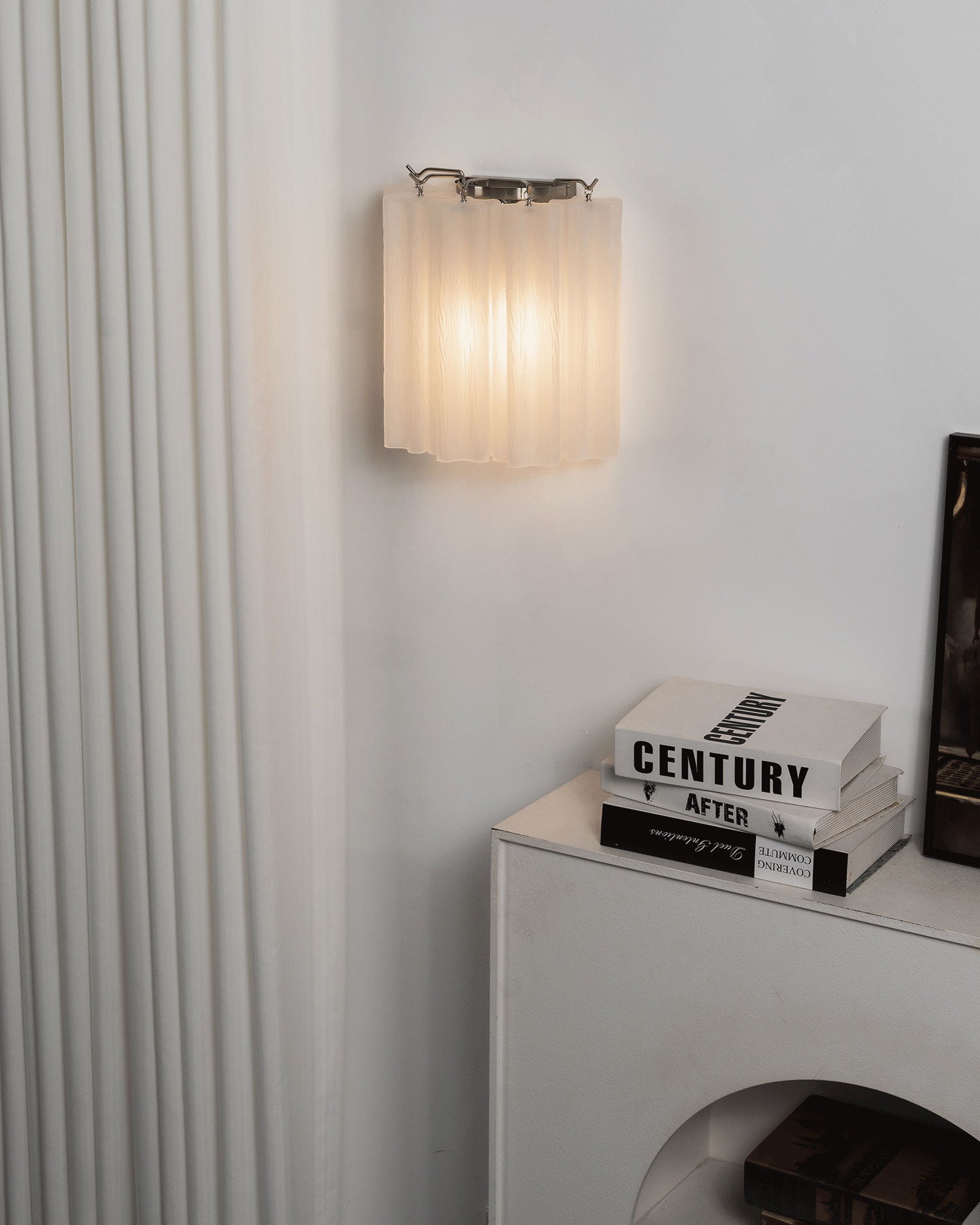 Leland Fluted Glass Wall Sconce