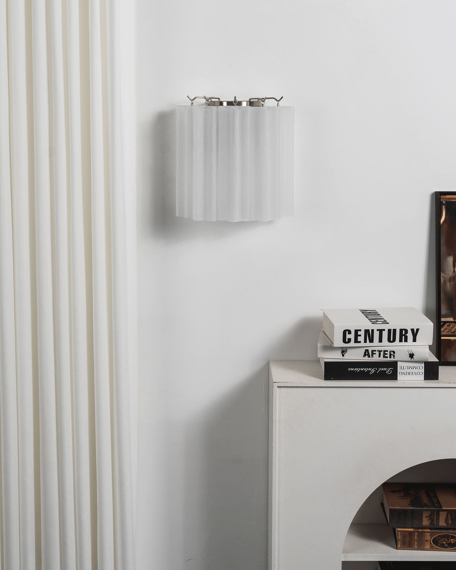 Leland Fluted Glass Wall Sconce