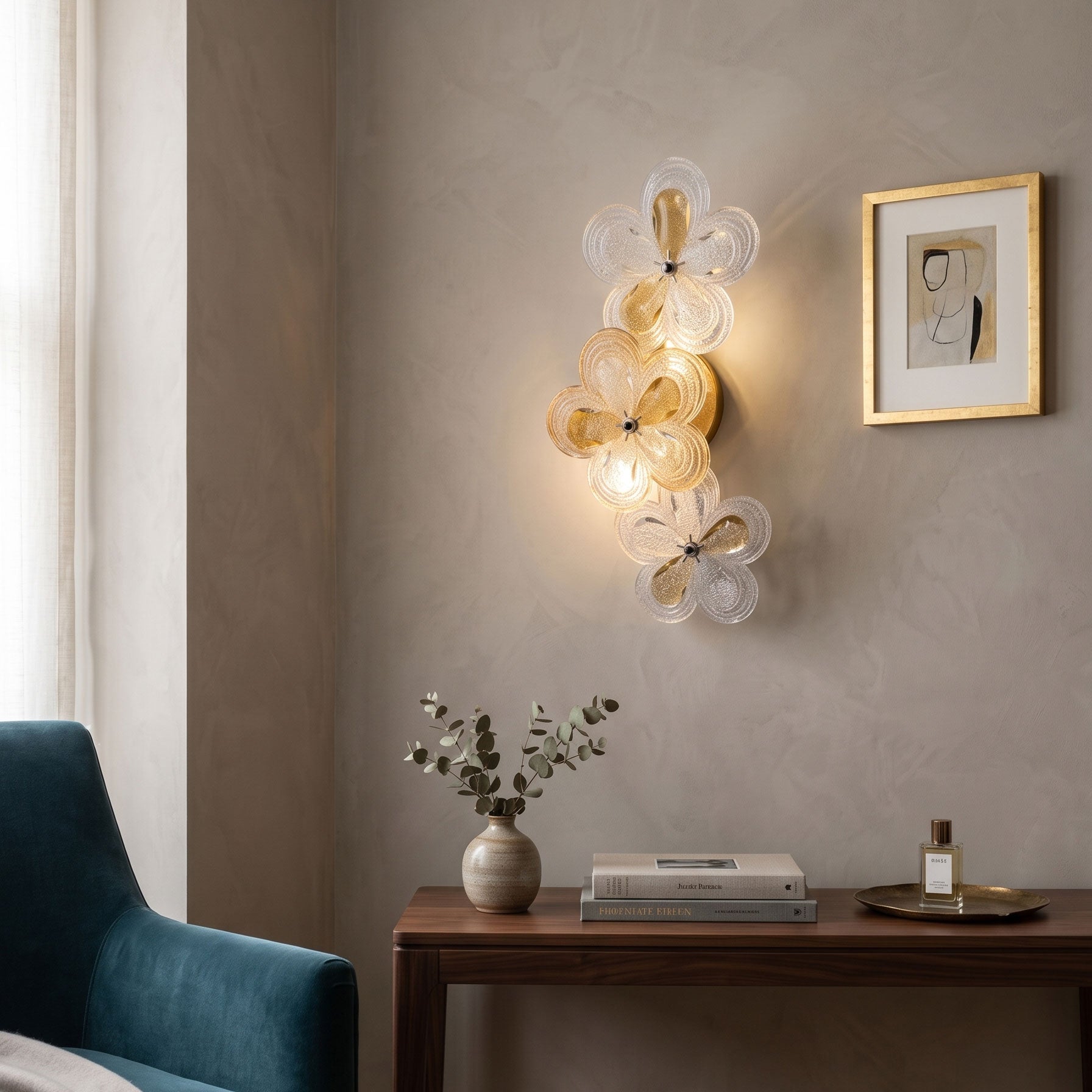 Lennox Floral Wall Sconce