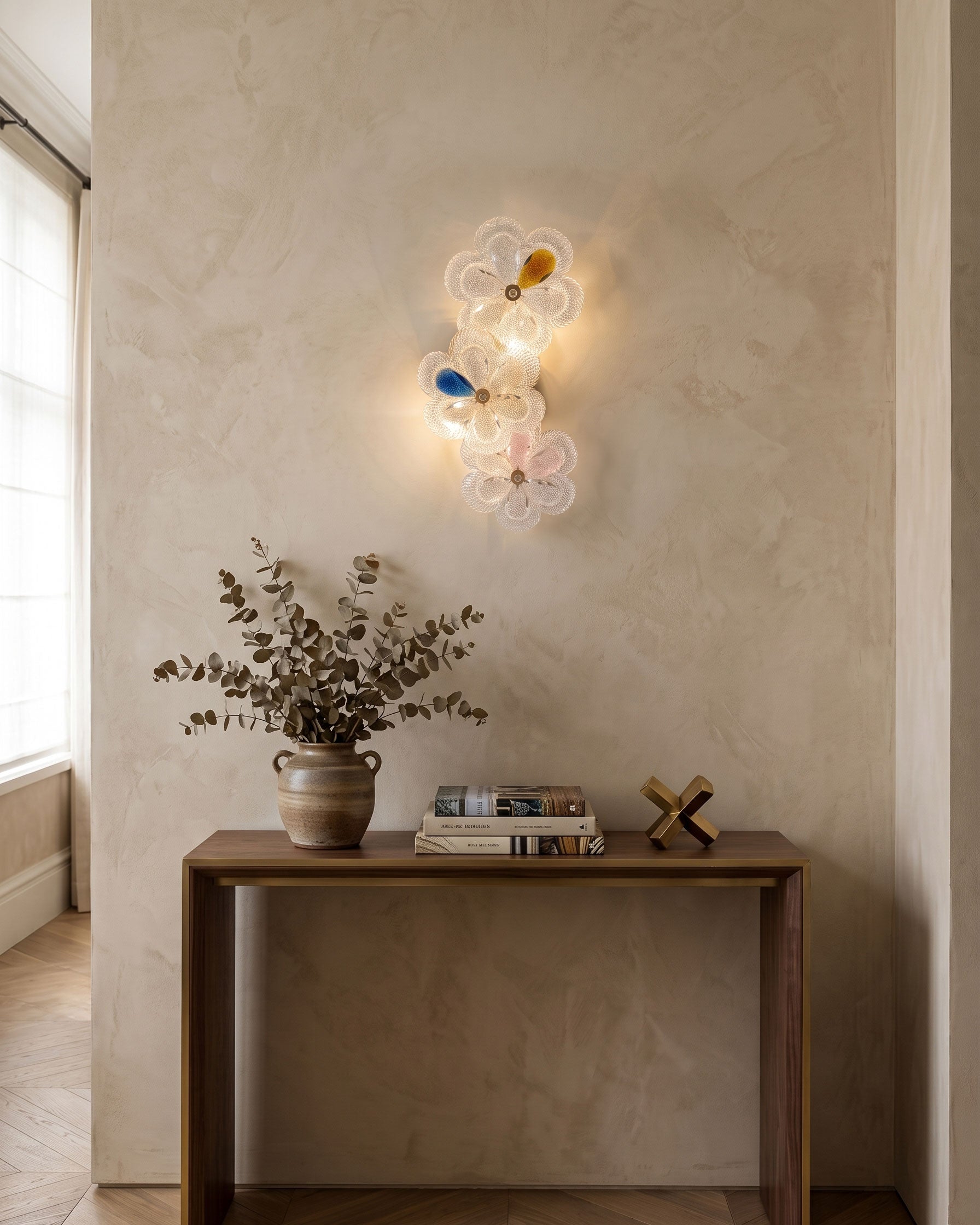 Rayonshine Lennox Floral Wall Sconce — Detail View 13
