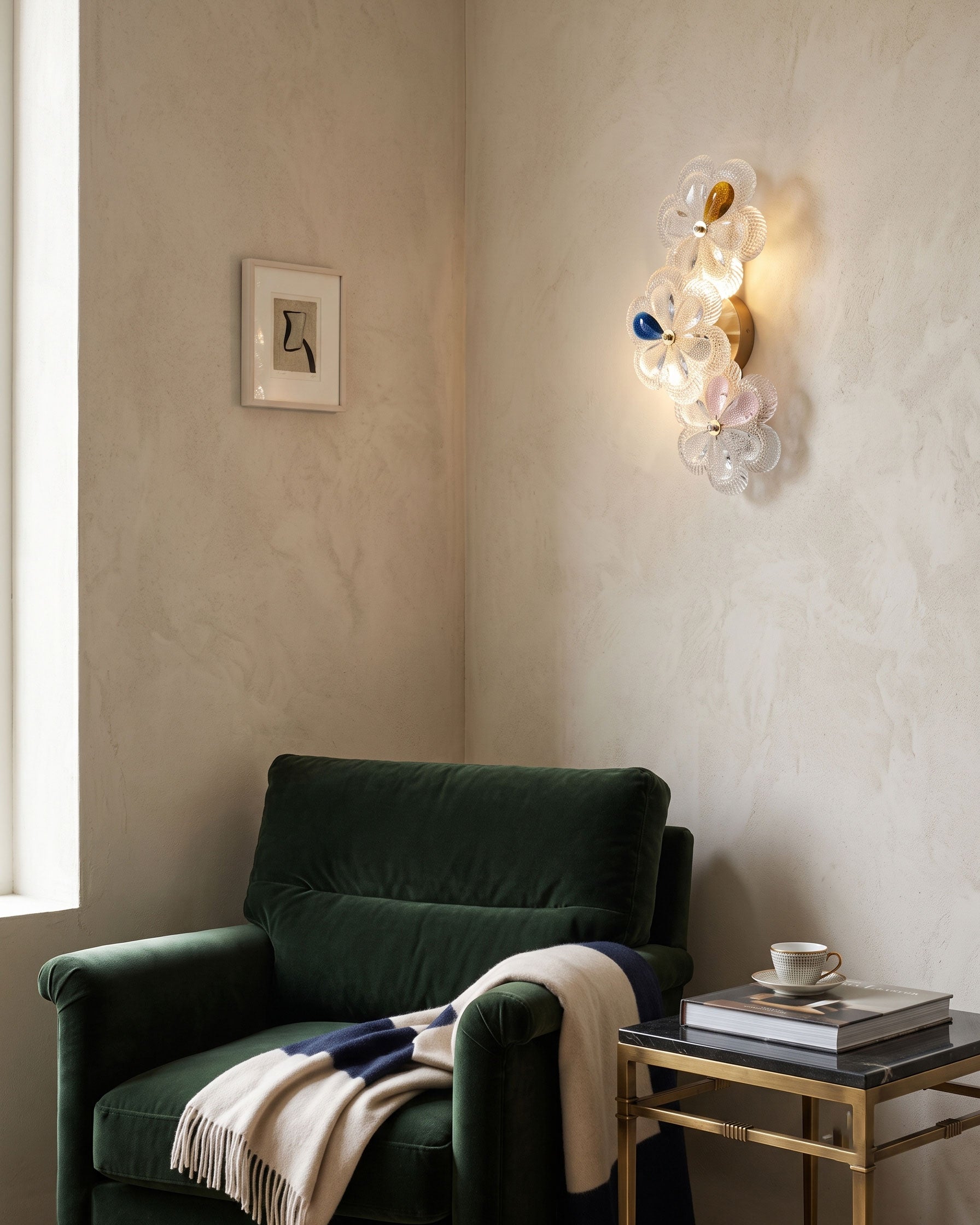 Rayonshine Lennox Floral Wall Sconce — Detail View 10