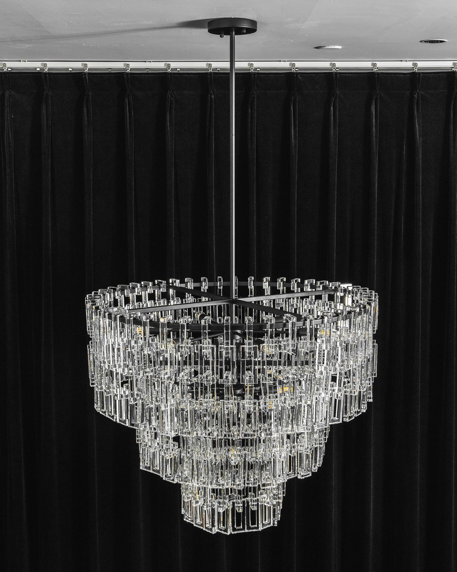 Lexington Tiered Crystal Chandelier