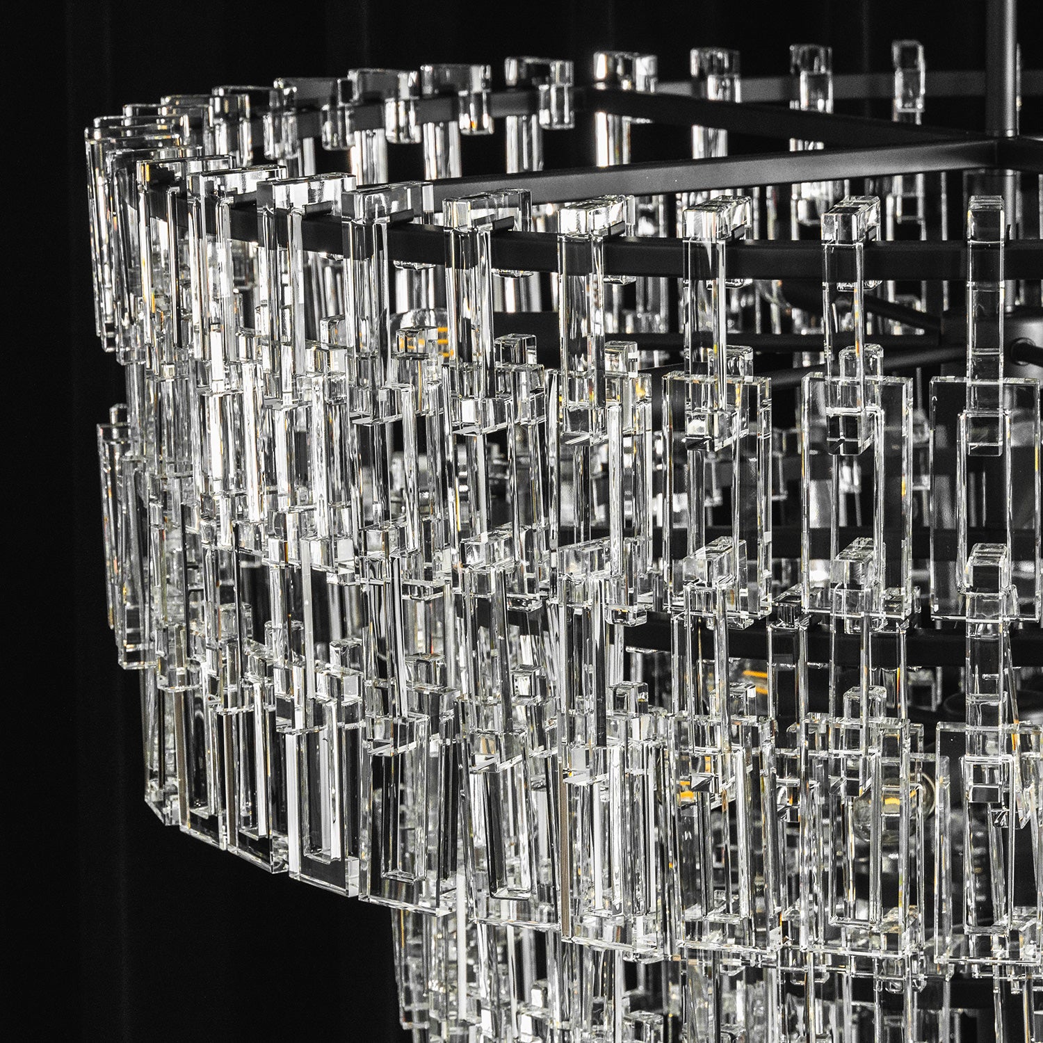 Lexington Tiered Crystal Chandelier