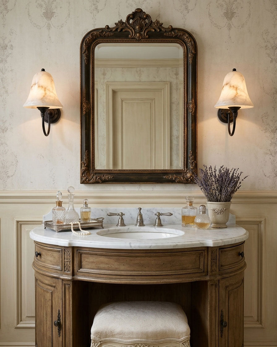Livia Alabaster Wall Sconce