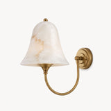 Brass & White Spanish alabaster