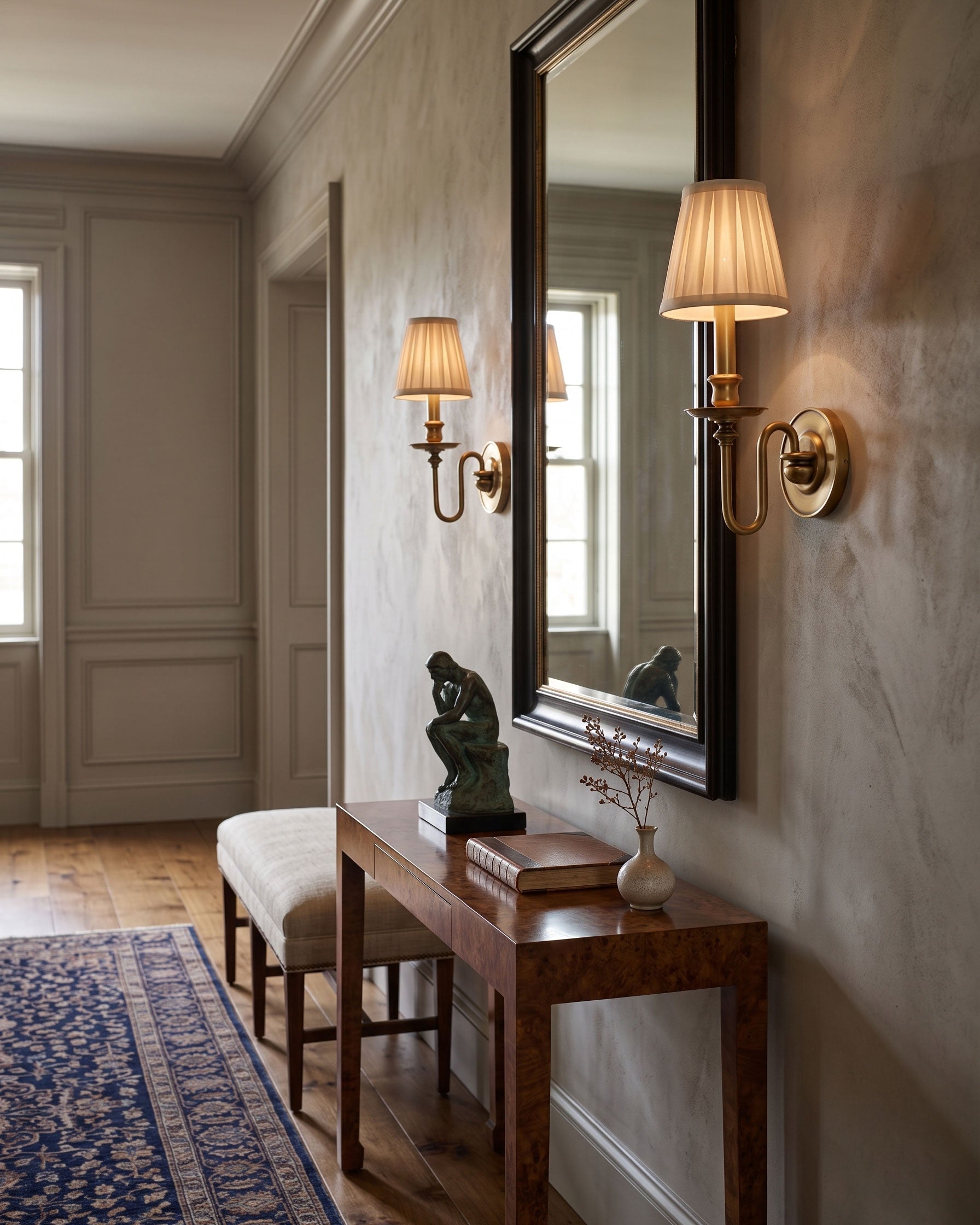 Llewellyn Fabric Shade Wall Sconce