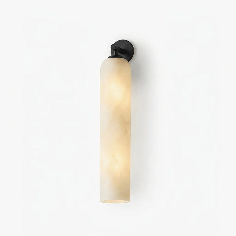 Float Long Alabaster Wall Sconce
