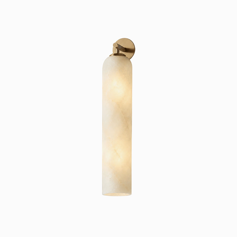 Float Long Alabaster Wall Sconce
