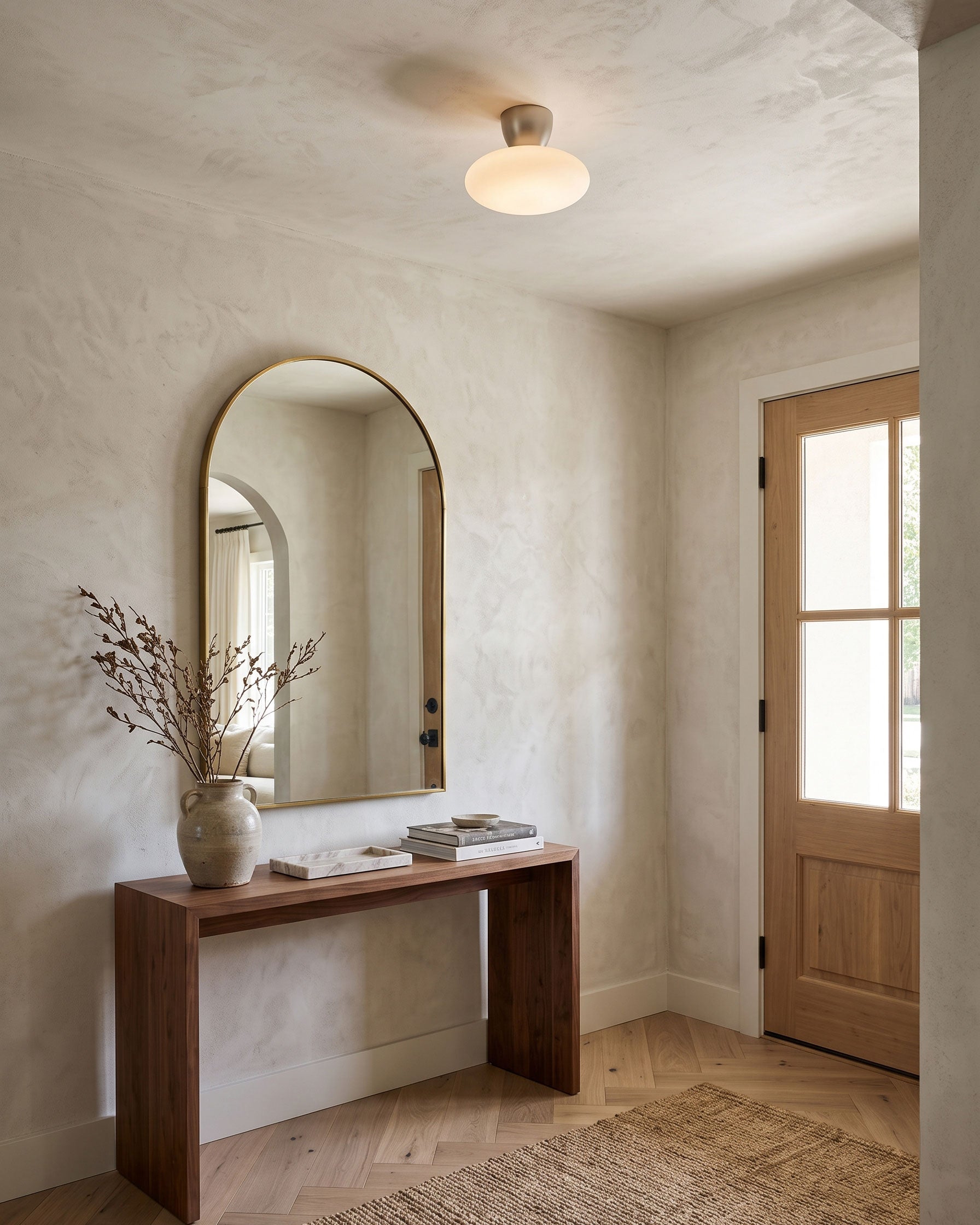 Lorcan Matte Semi-Flush Mount