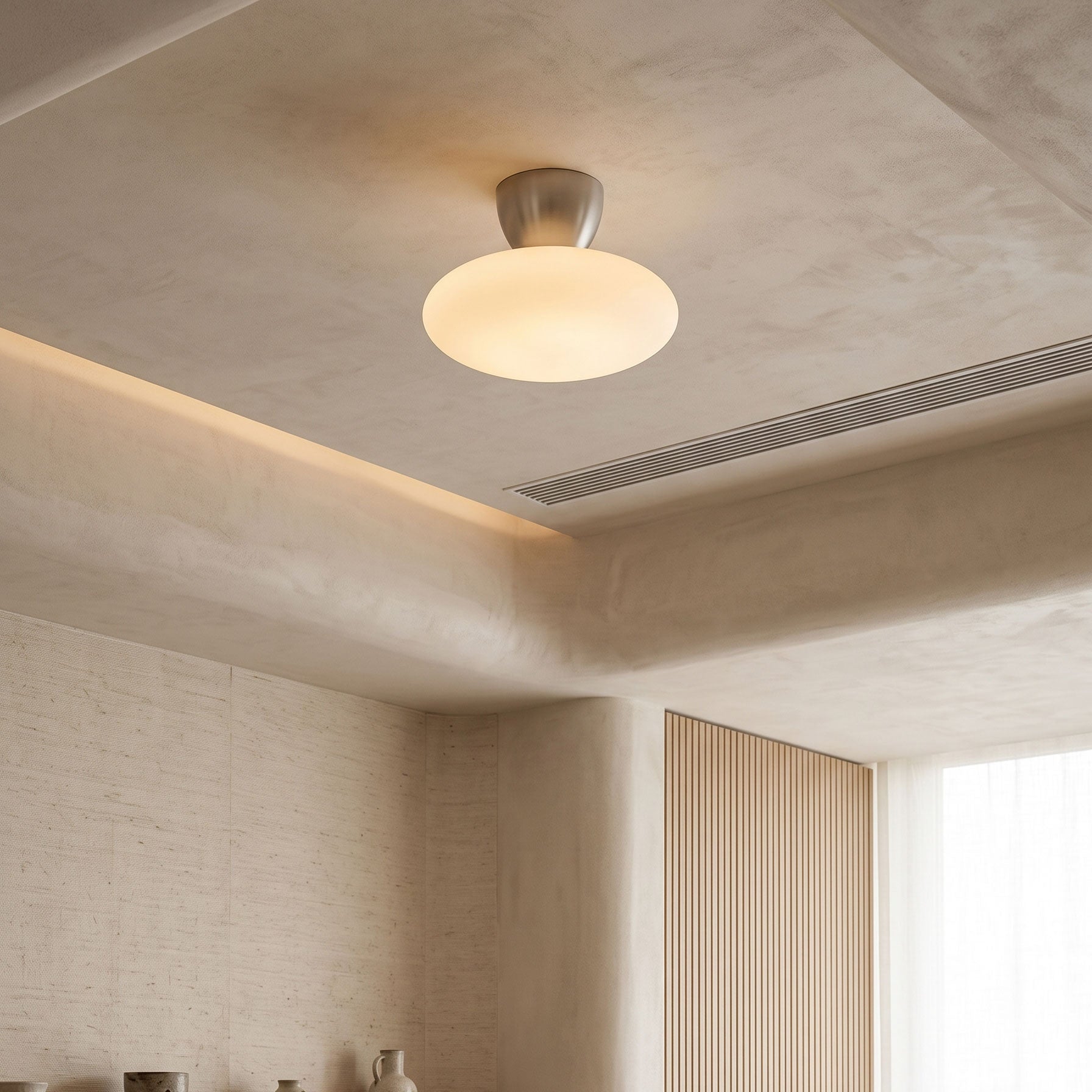 Lorcan Matte Semi-Flush Mount