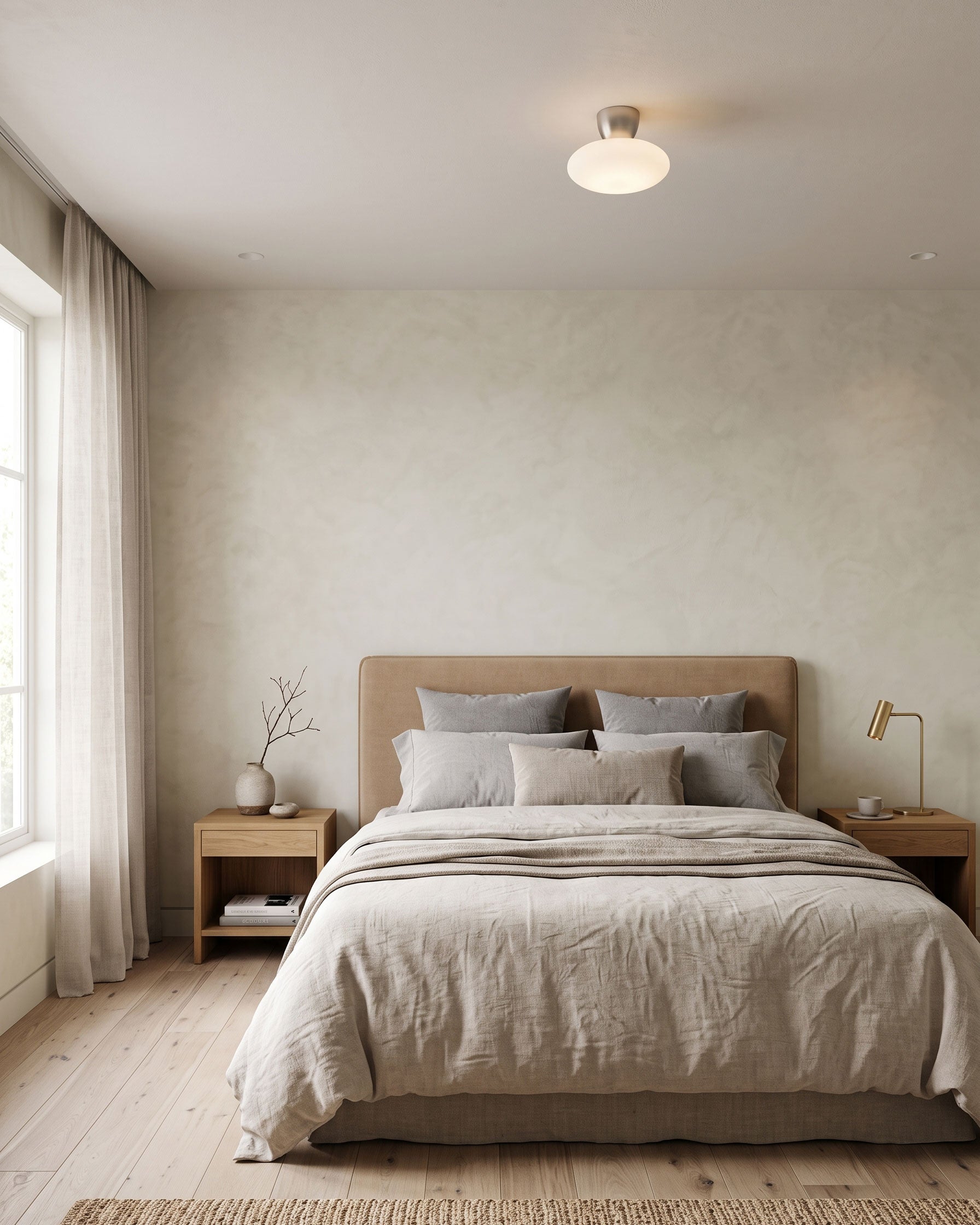 Lorcan Matte Semi-Flush Mount