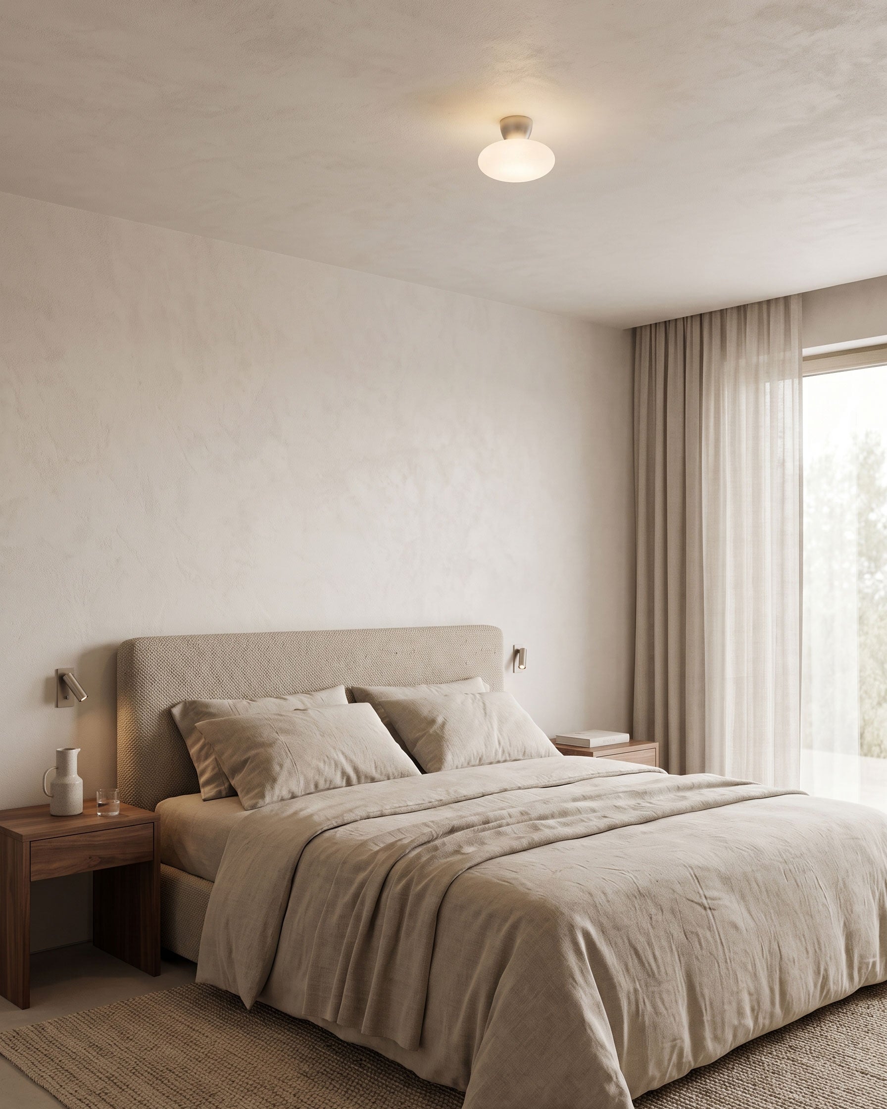 Lorcan Matte Semi-Flush Mount