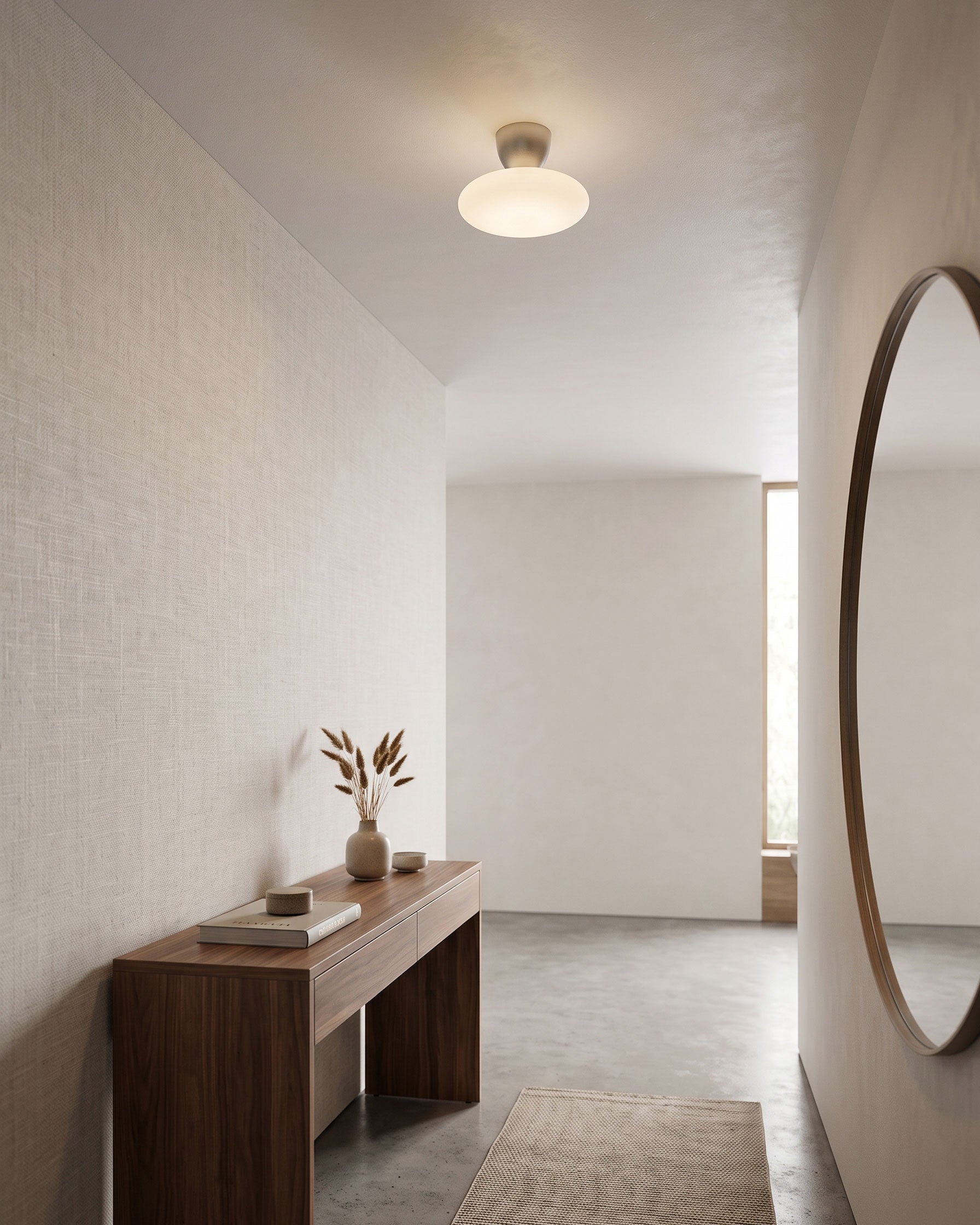 Lorcan Matte Semi-Flush Mount