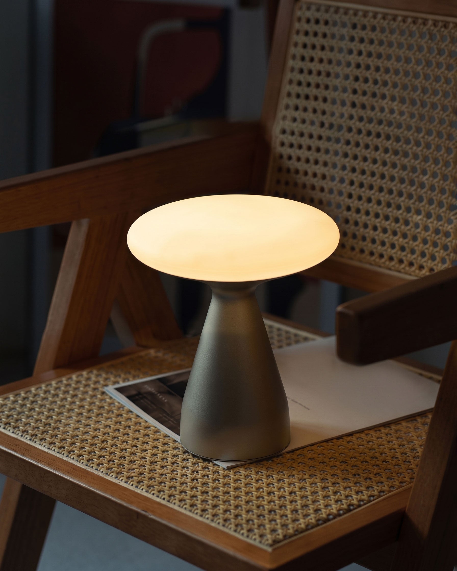 Lorcan Matte Table Lamp (built-in battery)