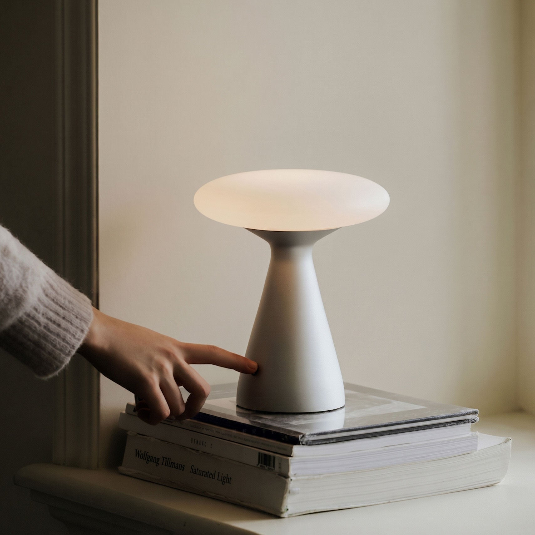 Lorcan Matte Table Lamp (built-in battery)