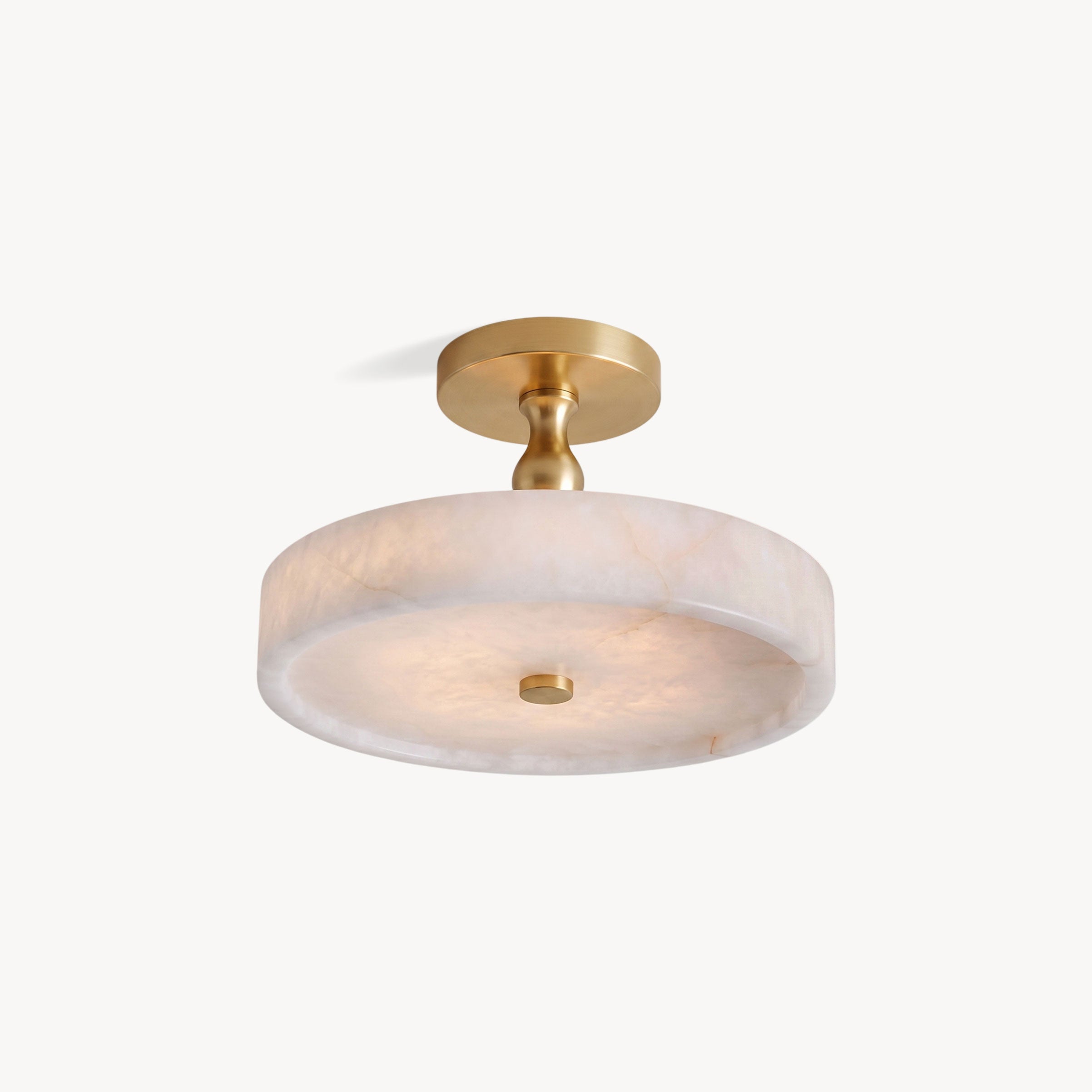 Lorelei Alabaster Semi-Flush Mount
